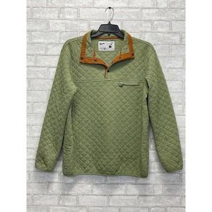 Rock Monkey Outfitters Men's Extra Large XL Quilted Pullover Light Green